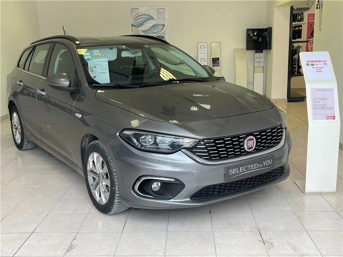 Fiat Tipo Tipo Station Wagon 1.6 MultiJet 120 ch Start/Stop Gris - 1