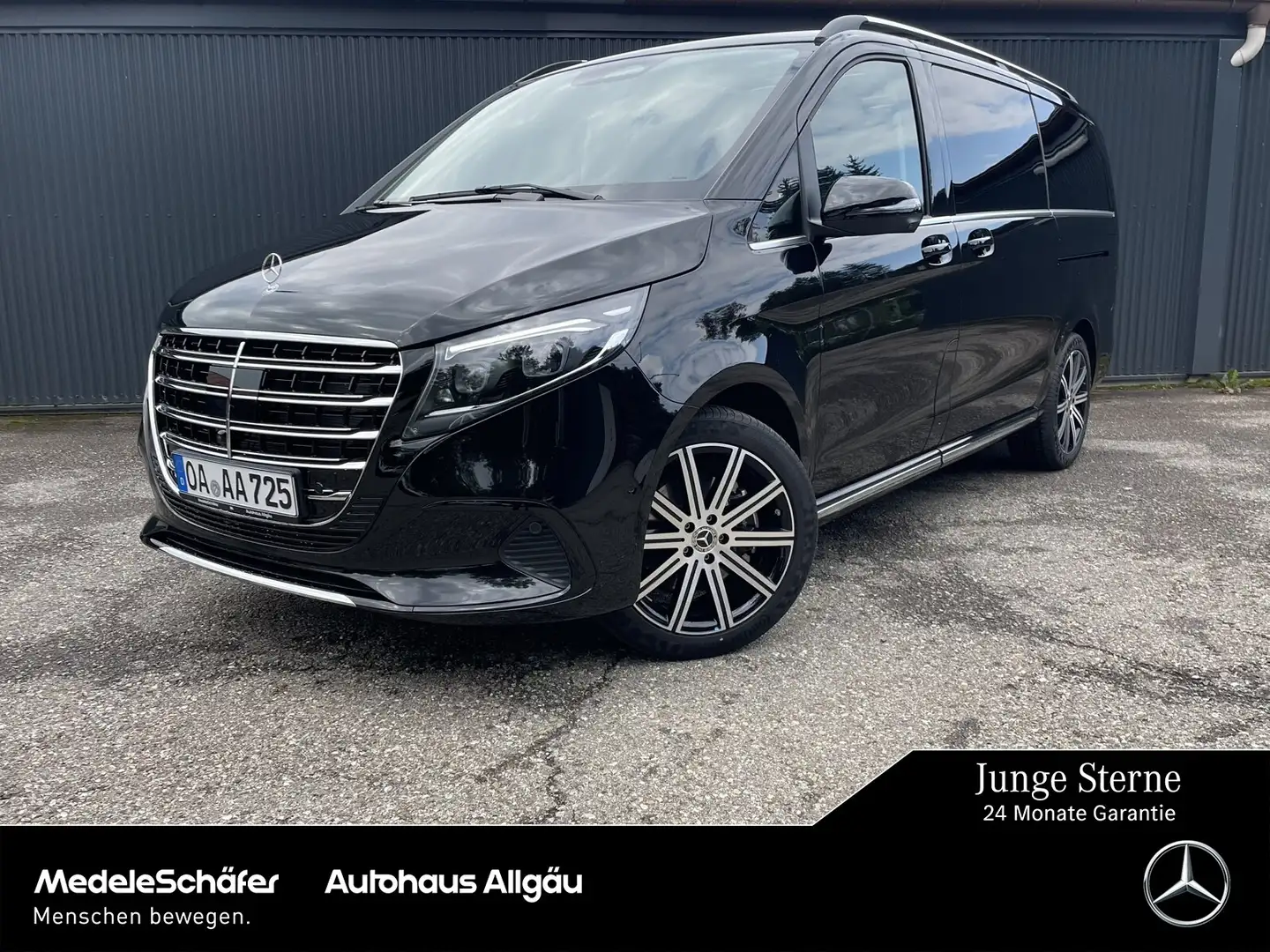 Mercedes-Benz V 300 V 300 EXCLUSIVE Lang 4x4 Airmatic Pano Leder Standhzg. Schwarz - 1