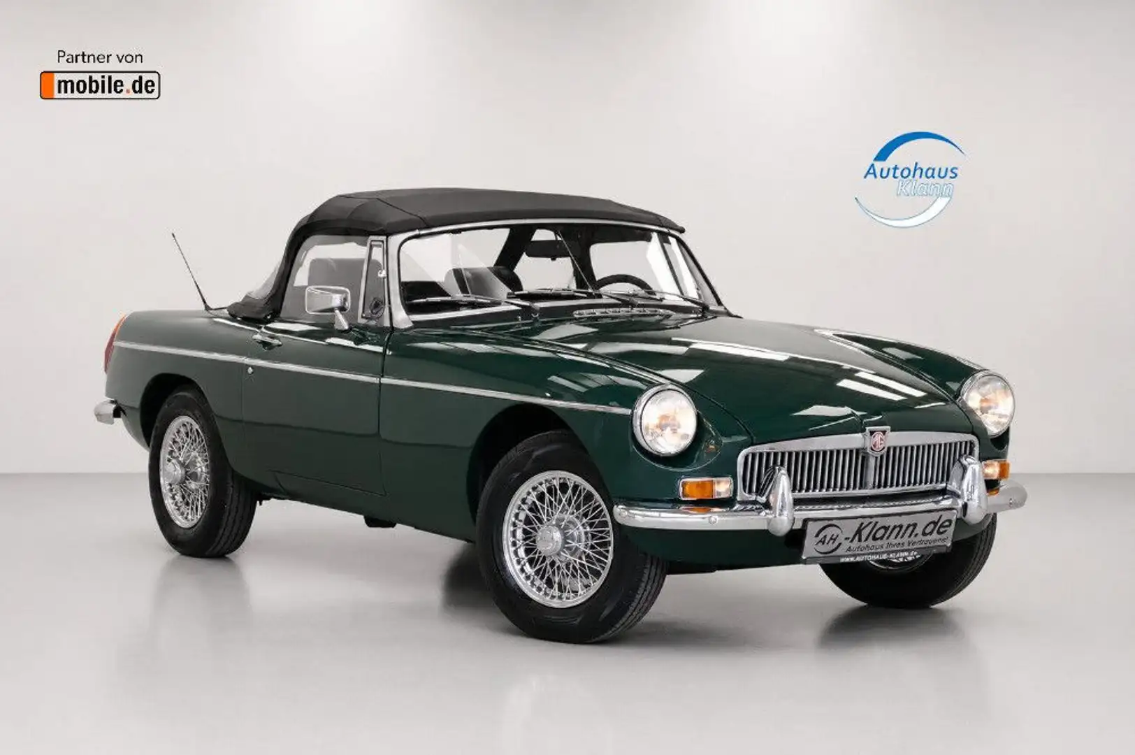 MG MGB Cabrio 1.8 95PS Sammlerzustand H-Kennzeichen Grün - 1