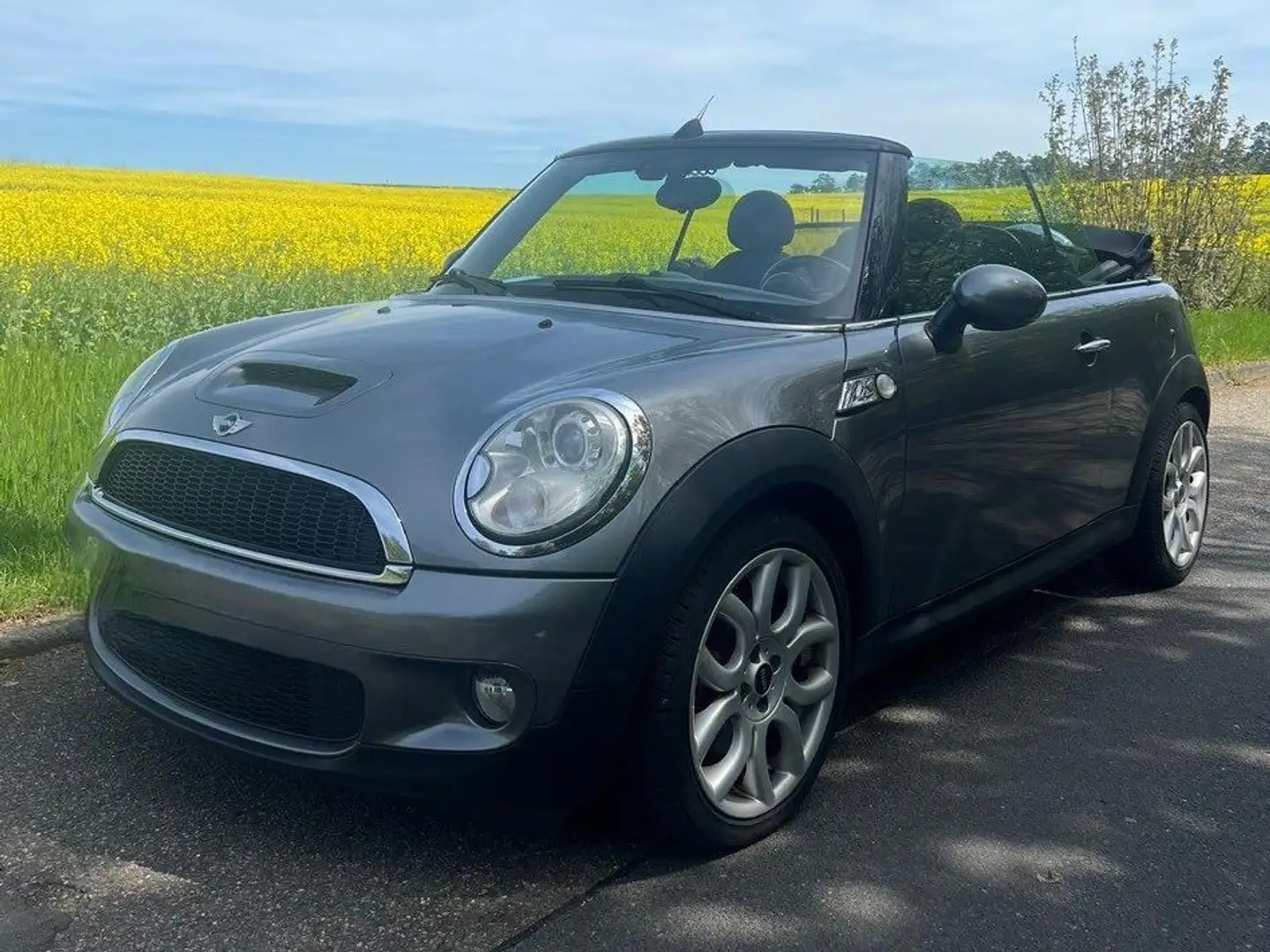 MINI Cooper S Cabrio MINI CABRIO Aut. Gris - 1