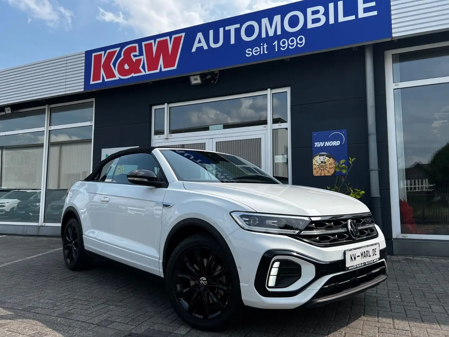 Volkswagen T-Roc T-ROC R LINE BLACK PAK BEATS GR.NAVI LEDER. Weiß - 1