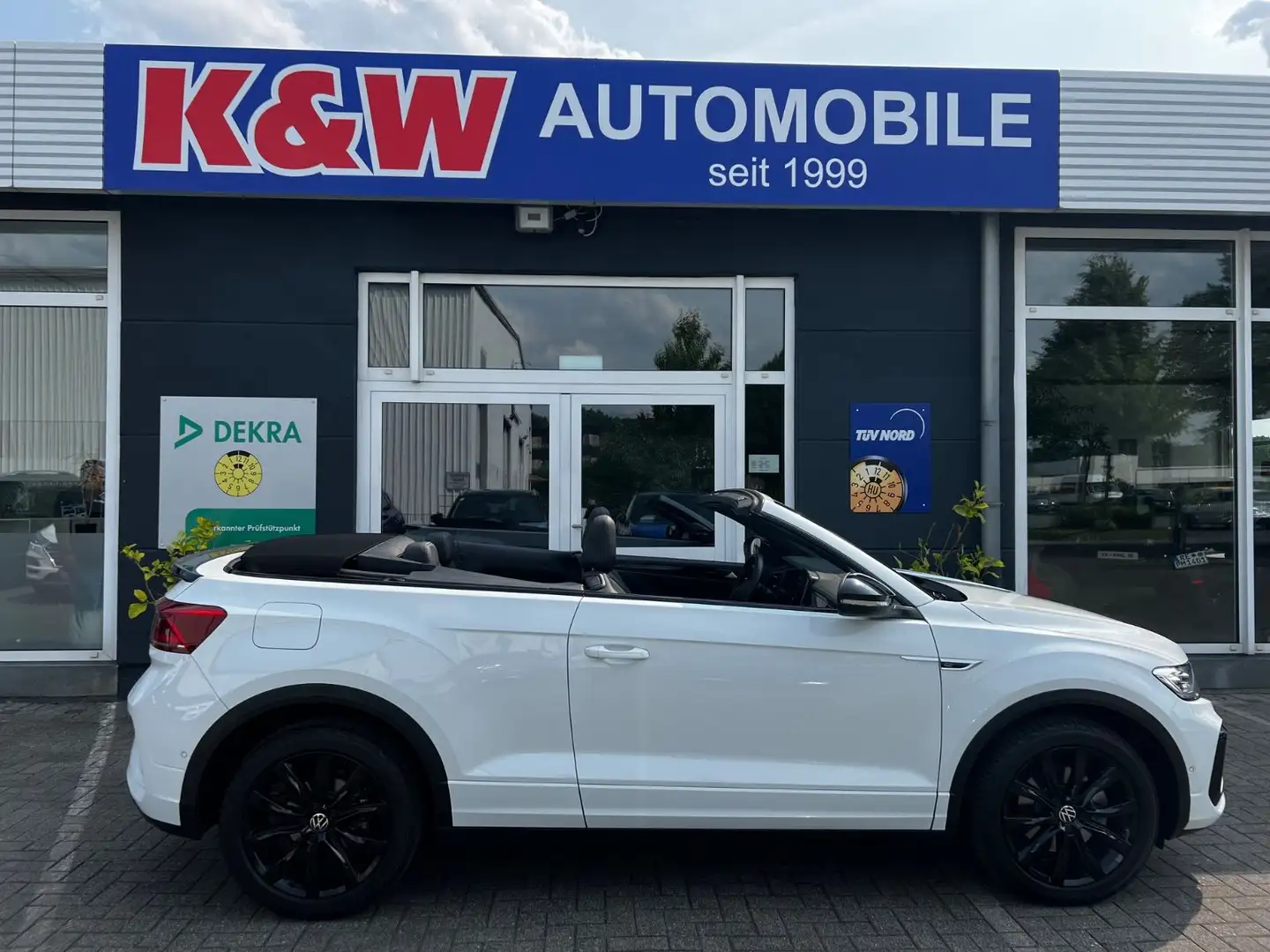Volkswagen T-Roc T-ROC R LINE BLACK PAK BEATS GR.NAVI LEDER. Weiß - 2