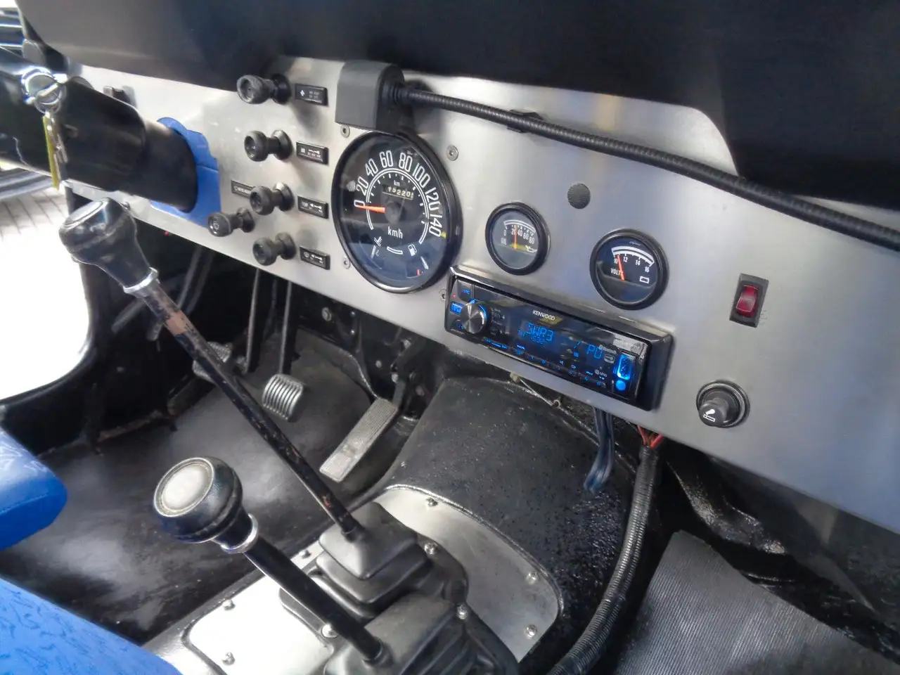 Jeep CJ-7 5.9 ltr. V8 Softtop Winde Frame Off H-Zul., foto 11