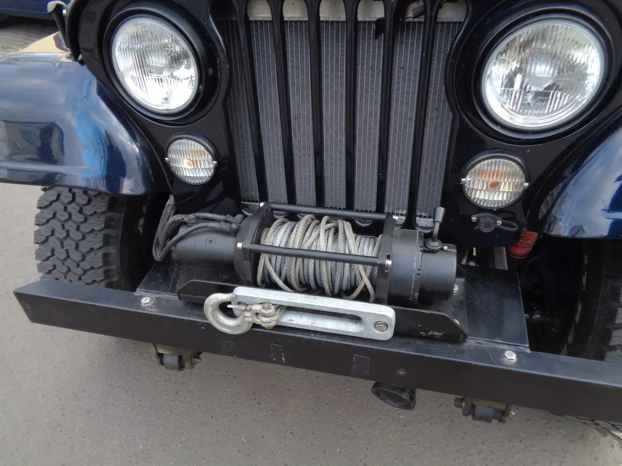 Jeep CJ-7 5.9 ltr. V8 Softtop Winde Frame Off H-Zul., foto 6