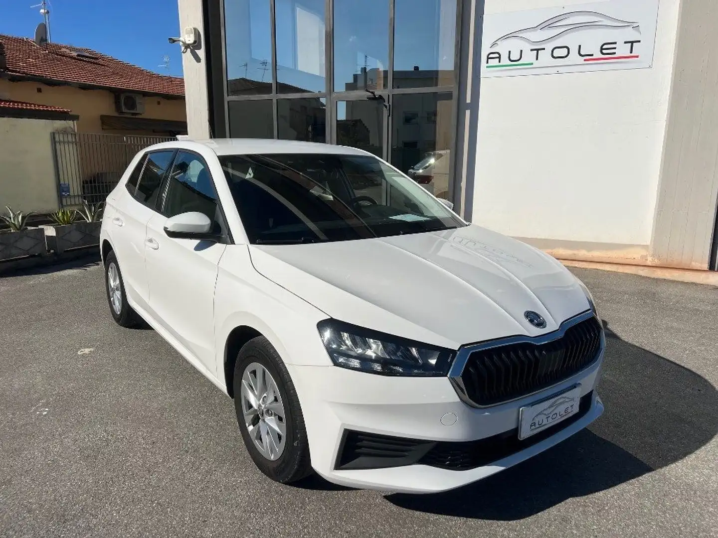 Skoda Fabia 1.0 MPI 65 CV Ambition - PER NEOPATENTATO - Bianco - 1