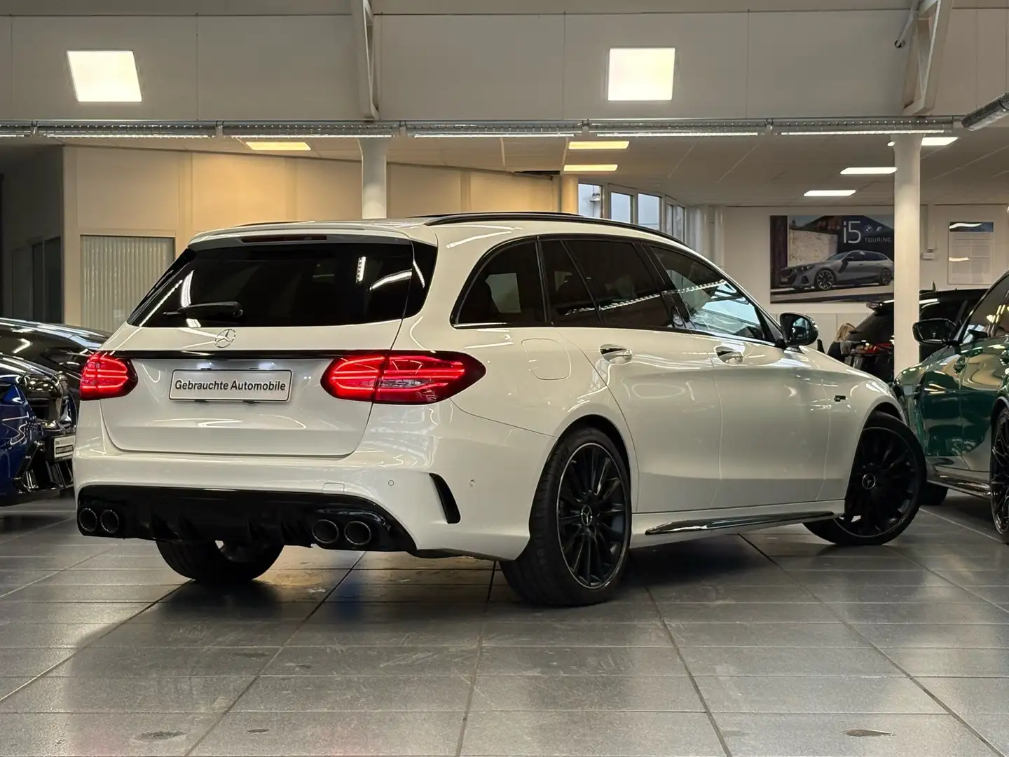 Mercedes-Benz C 43 AMG ACC Pano Burmester Multibeam LED RFK Blanc - 2