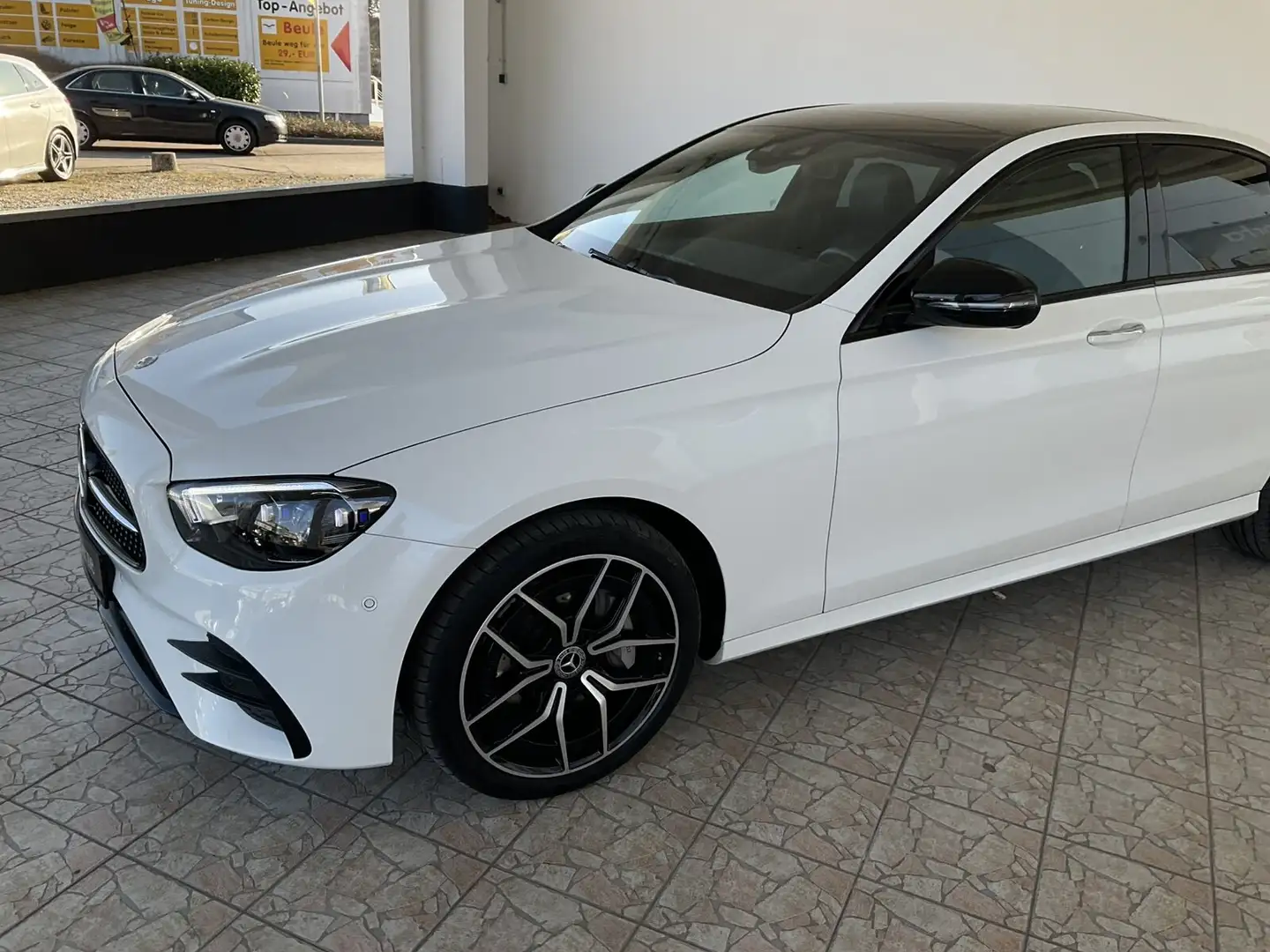 Mercedes-Benz E 300 E 300 de AMG Line/Distronic/Pano.-Dach/Kamera Navi Blanc - 2