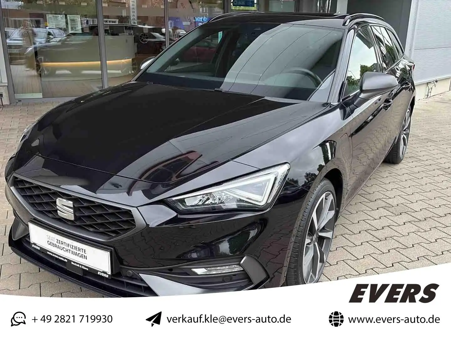 SEAT Leon FR e-Hybrid 1.4 TSI Android Auto Metallic Schwarz - 1