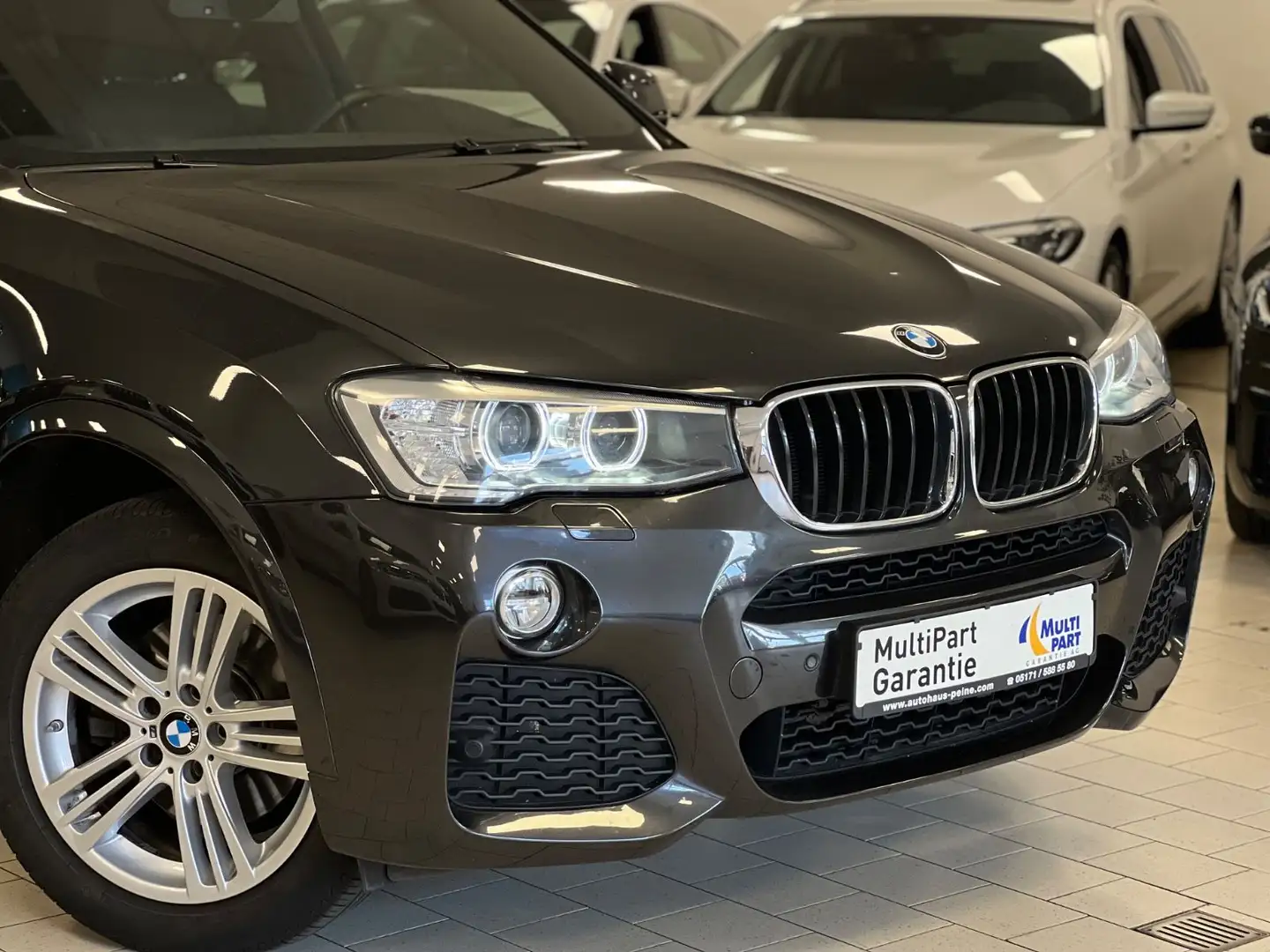 BMW X4 xDr20d/Aut/Navi/HUD/Xen/GlasDach/Kamer/M-Sport Gris - 2