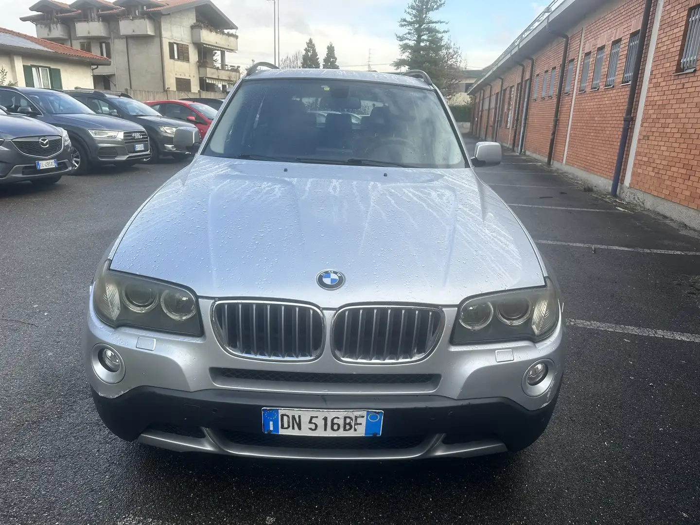 BMW X3 xdrive35d (3.0sd) Futura auto Argento - 2