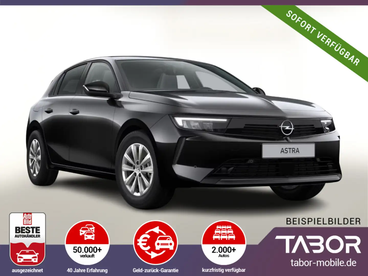 Opel Astra 1.5 D 130 AT8 Nav 10" PDC vo/hi UVP-18%* Schwarz - 1
