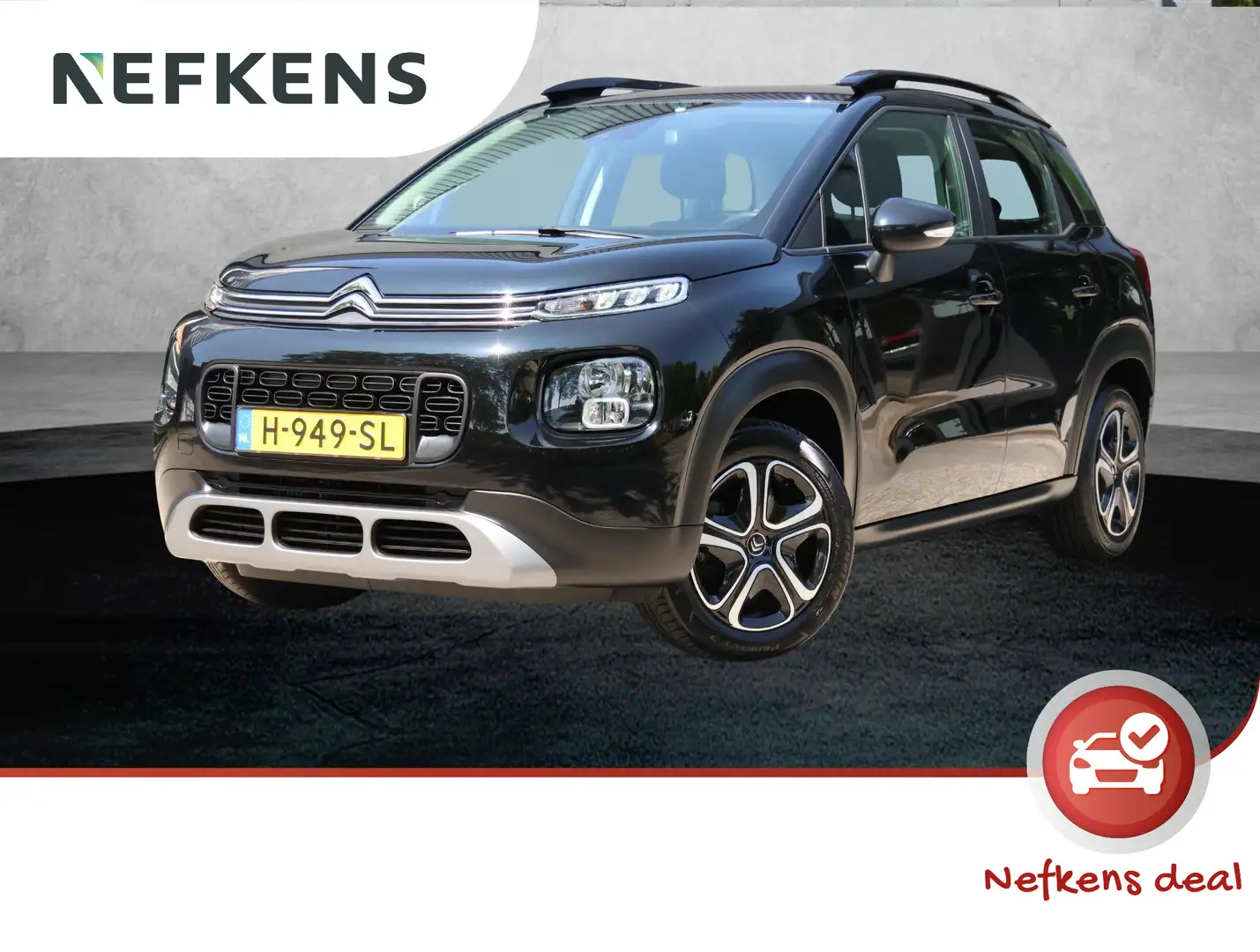 Citroen C3 Aircross 1.2 110PK S&S Feel | AppleCarPlay/AndroidAuto | Na Zwart - 1