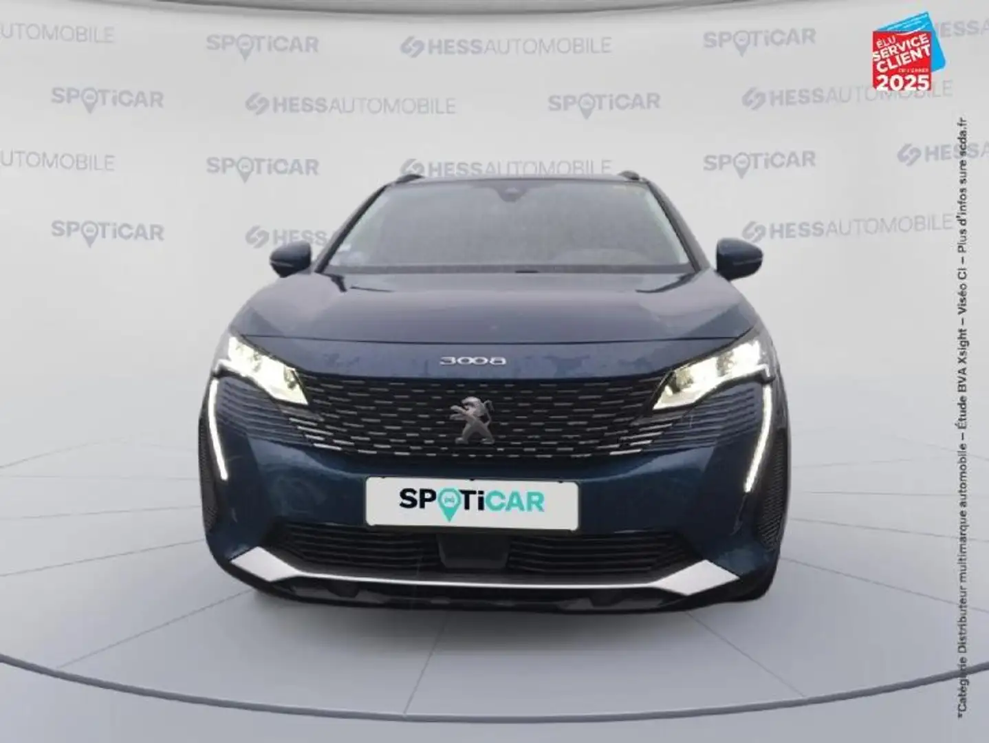 Peugeot 3008 1.2 PureTech 130ch S\u0026S Style EAT8 Bleu - 2