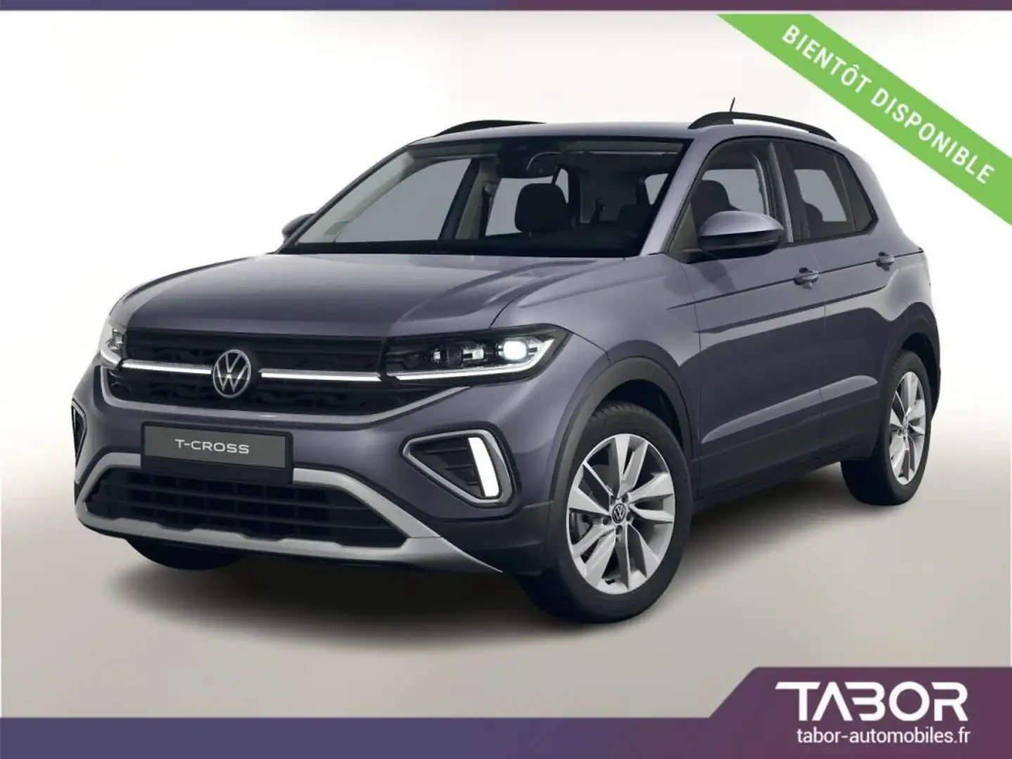 Volkswagen T-Cross 1.0 TSI 115 DSG IQ.Light 17p Gris - 1