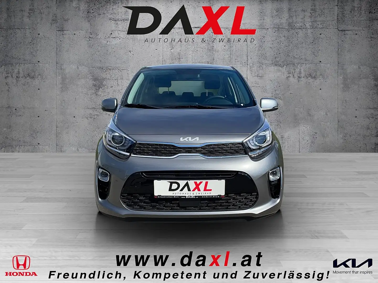 Kia Picanto 1,2 DPI ISG Silber *1. Besitz* Gris - 2