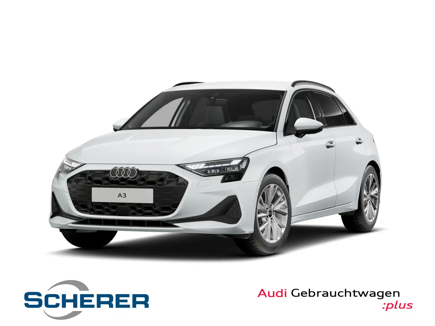 Audi A3 30 TFSI S tronic LED NAVI AHK ACC R Weiß - 1