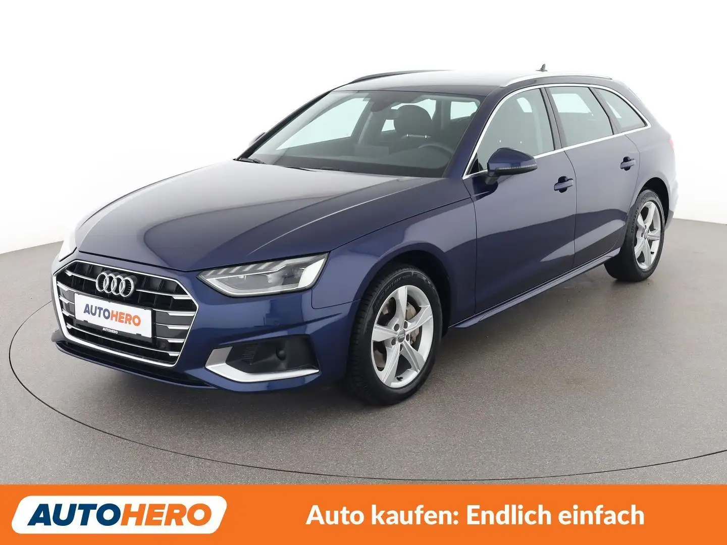 Audi A4 40 TDI advanced Blau - 1
