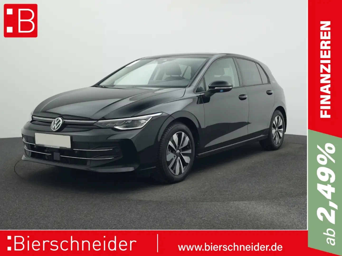 Volkswagen Golf 8 1.5 eTSI DSG Goal AHK IQ-LIGHT KAMERA Noir - 1