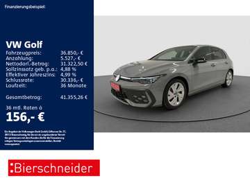 Golf 8 GTI 2.0 TSI DSG Black 19 AHK MATRIX PANO