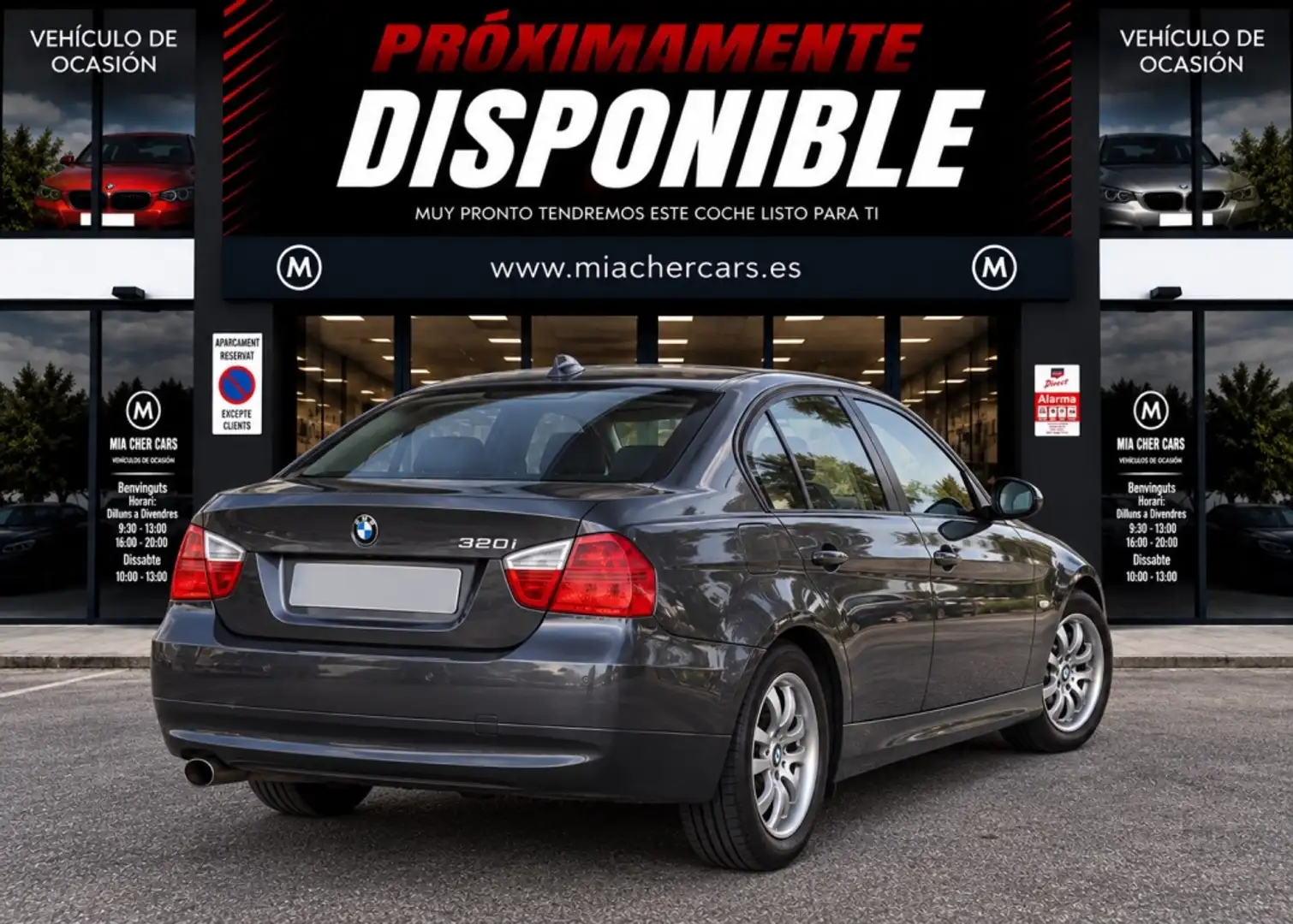 BMW 320 320i Gris - 2
