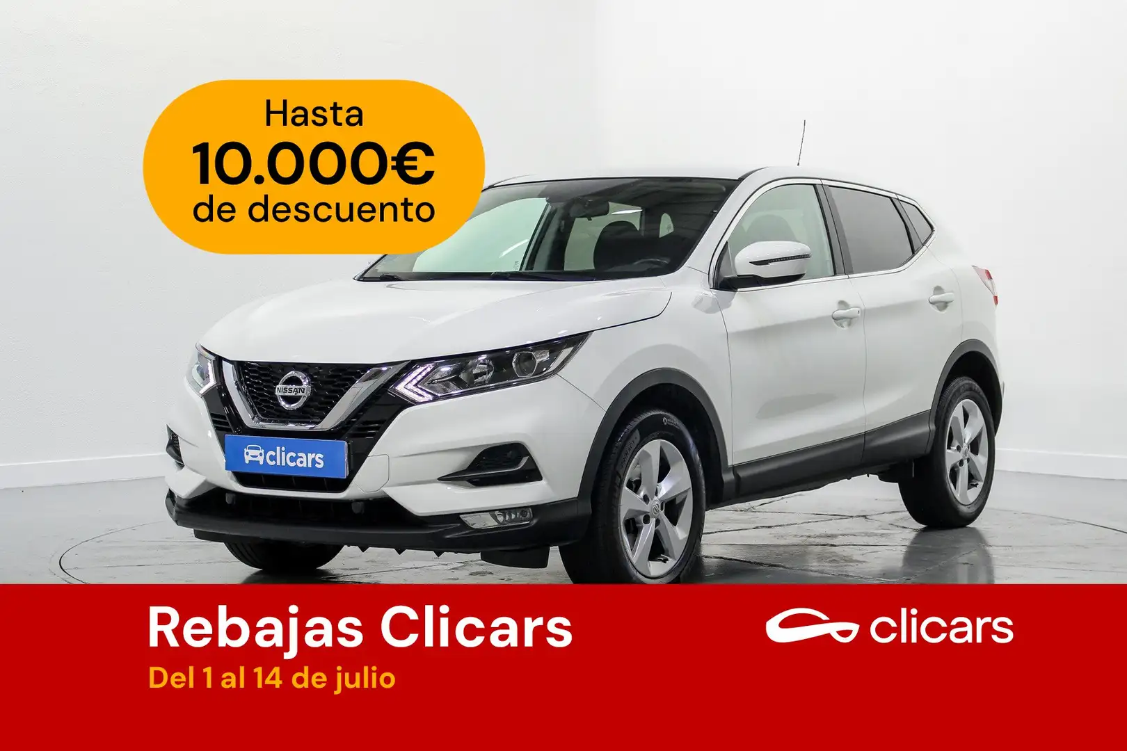 Nissan Qashqai 1.5dCi Acenta 4x2 85kW Blanco - 1
