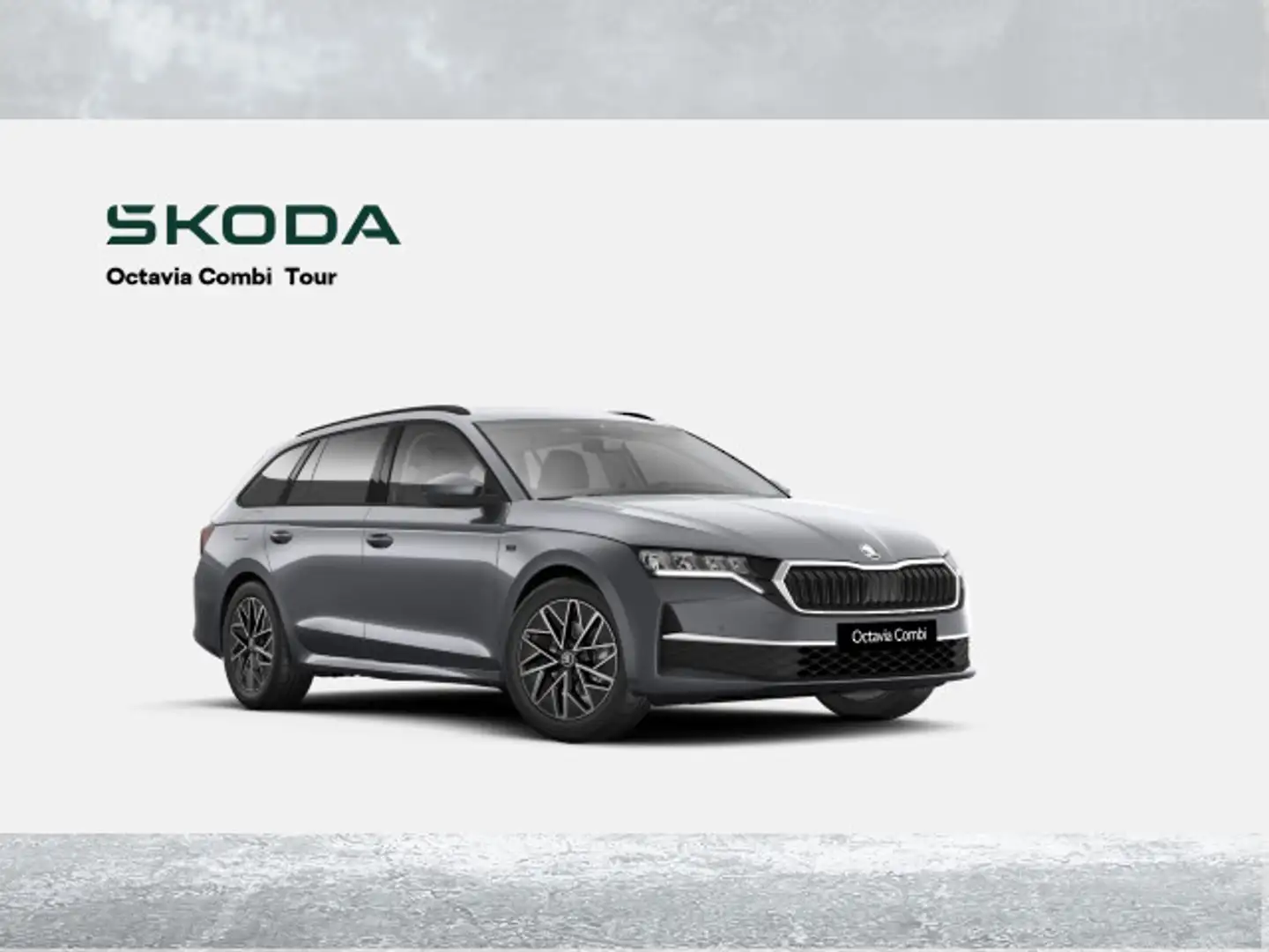 Skoda Octavia Combi Tour 2.0 TDI 110 kW AHK SHZ R-KAM Gris - 2