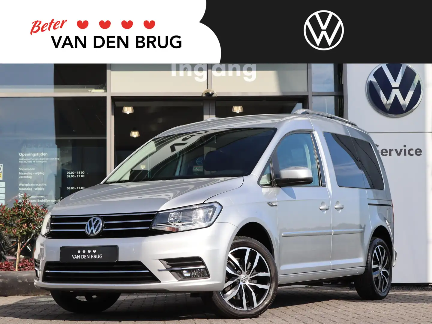 Volkswagen Caddy 1.4 TSI 125 pk Generation Four BlueMotion | Trekha Argent - 1