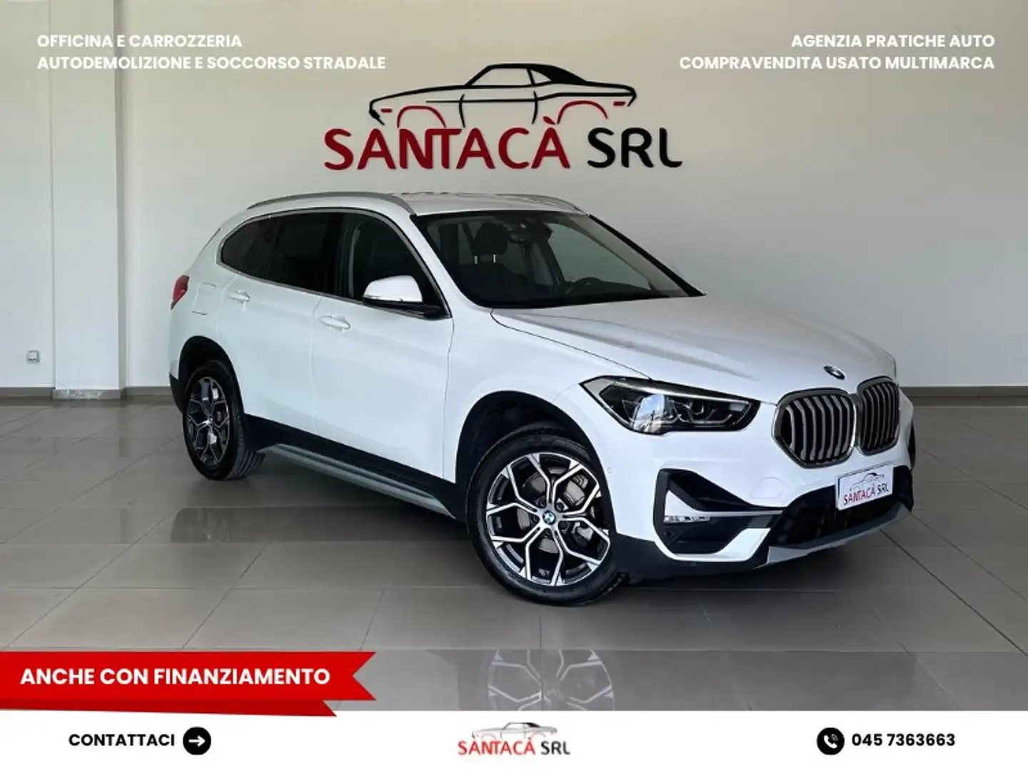 BMW X1 X1 sdrive16d xLine auto Weiß - 1
