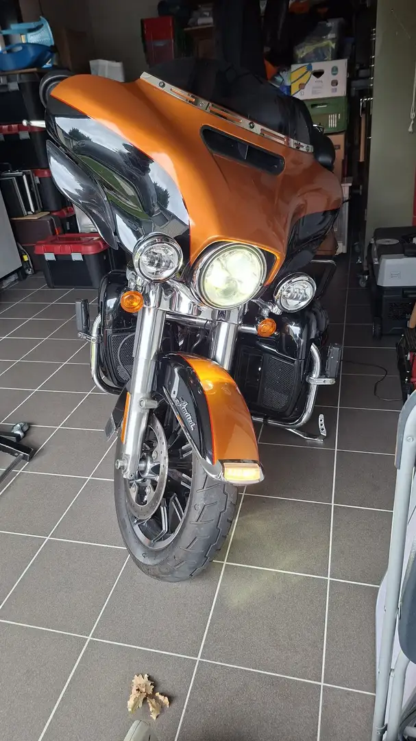 Harley-Davidson Ultra Limited nouvelles echapement Oranžová - 2