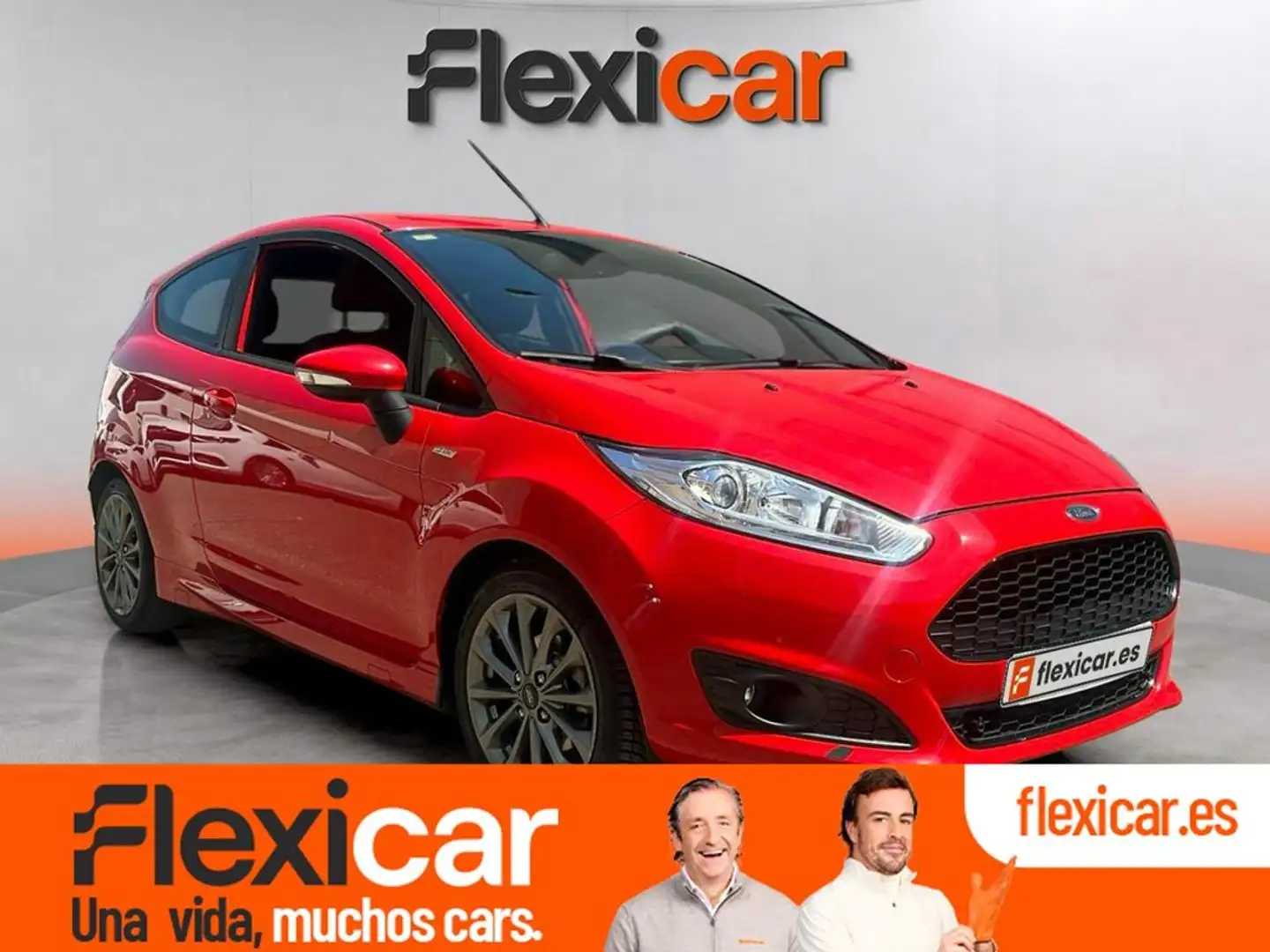 Ford Fiesta 1.5 TDCi ST-Line 95 Rojo - 1