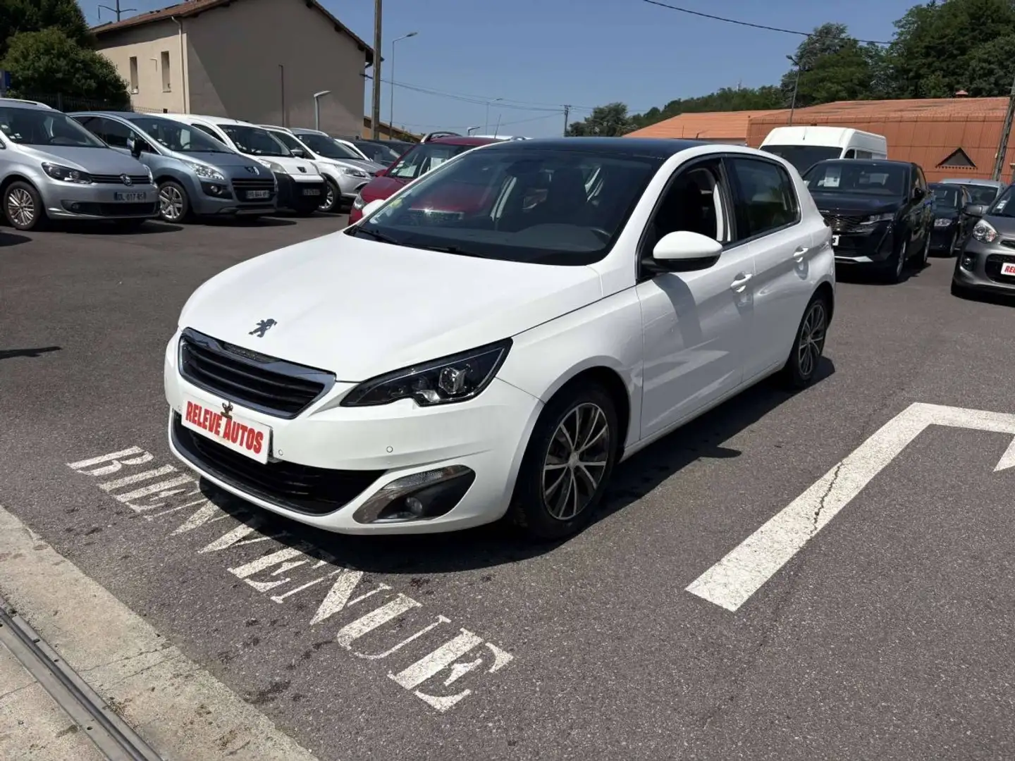 Peugeot 308 II 1.6 e-HDi FAP 115ch Allure 5p Blanc - 2