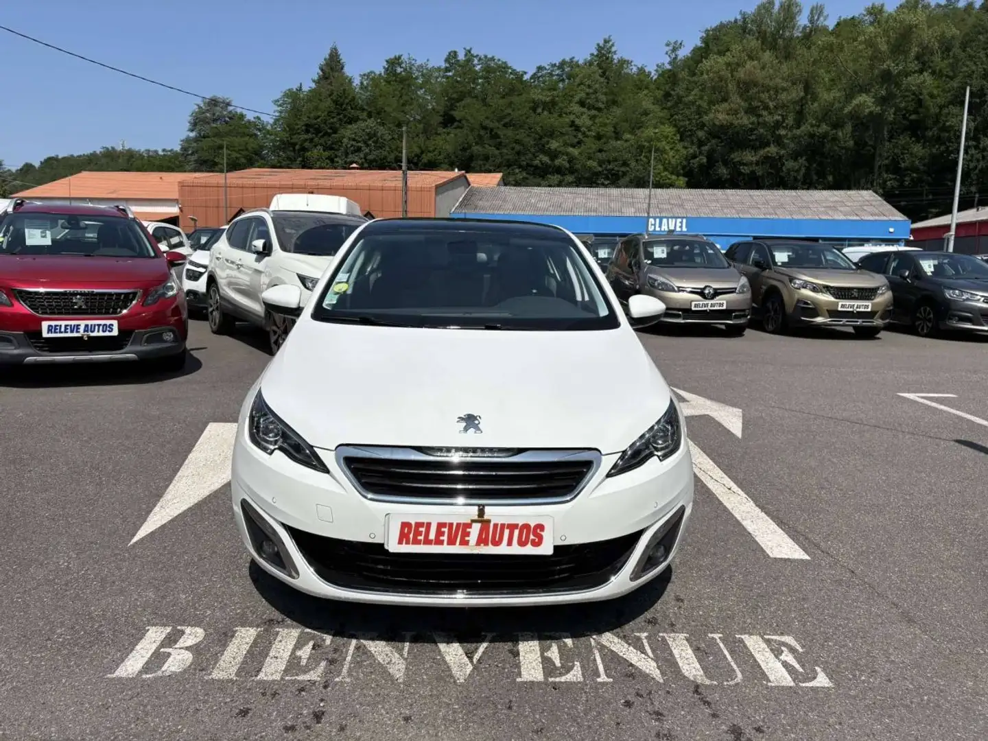 Peugeot 308 II 1.6 e-HDi FAP 115ch Allure 5p Blanc - 1