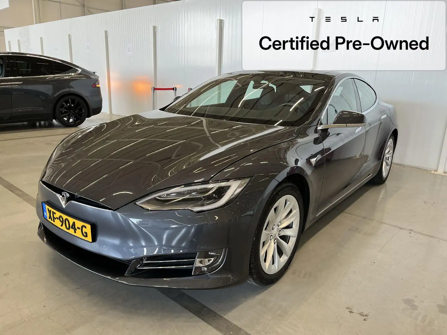 Tesla Model S 75D / Gecertificeerde Occasion / Carbon Fiber deco Grijs - 1
