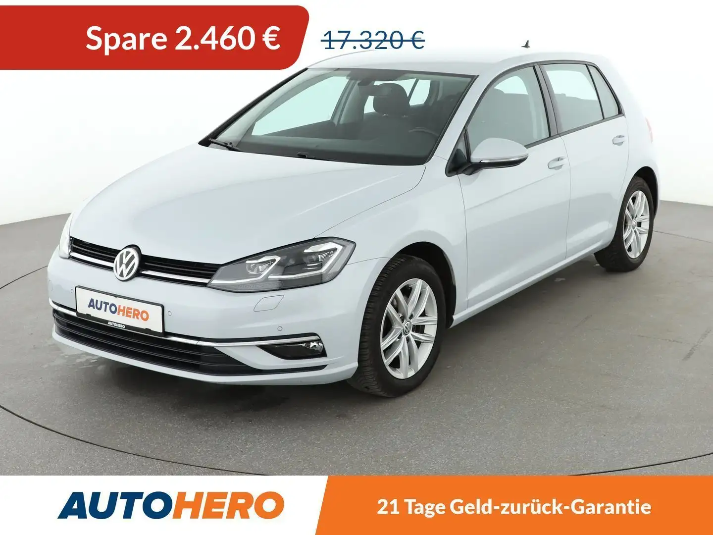 Volkswagen Golf 1.4 TSI Comfortline BlueMotion *LED*PDC* Plateado - 1