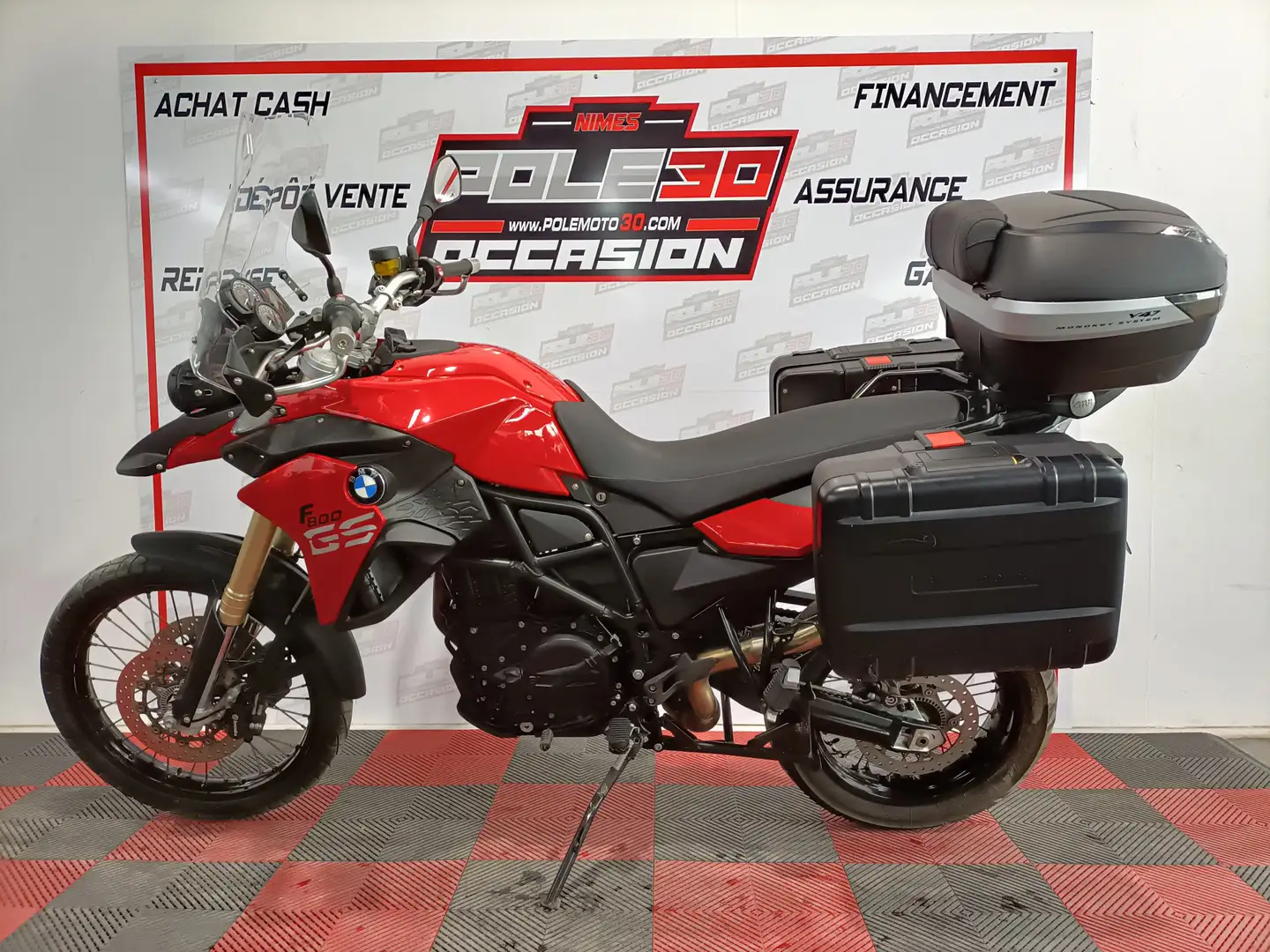 BMW F 800 GS Roşu - 2