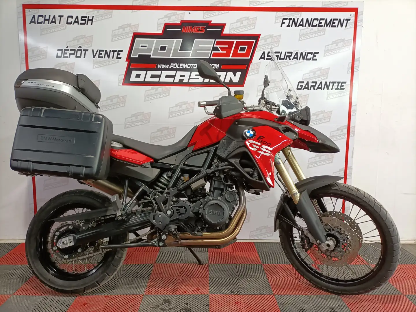BMW F 800 GS Roşu - 1