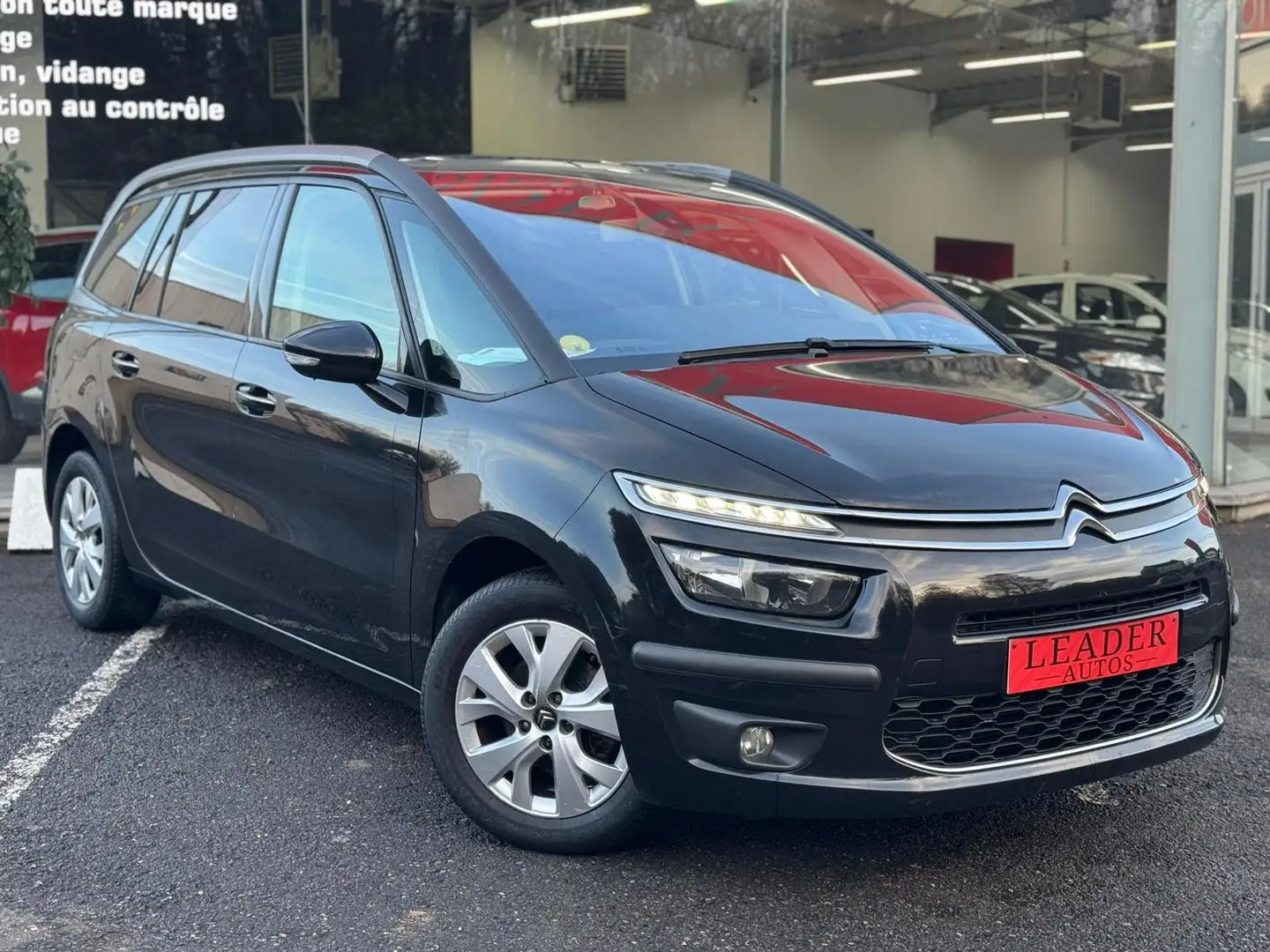Citroen C4 Picasso 🟩1.6 HDI 116CV - 7 PLACES - CAMERA Noir - 2