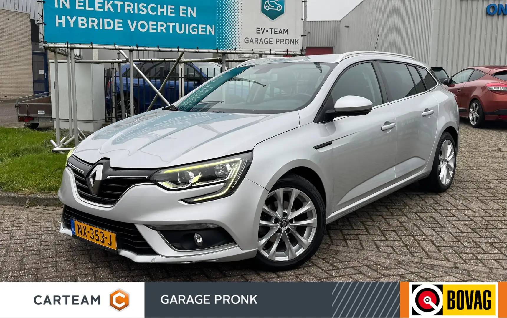Renault Megane Estate 1.2 TCe Zen LED/NAVI/CRUIS/BLEUTOOHT Gris - 1