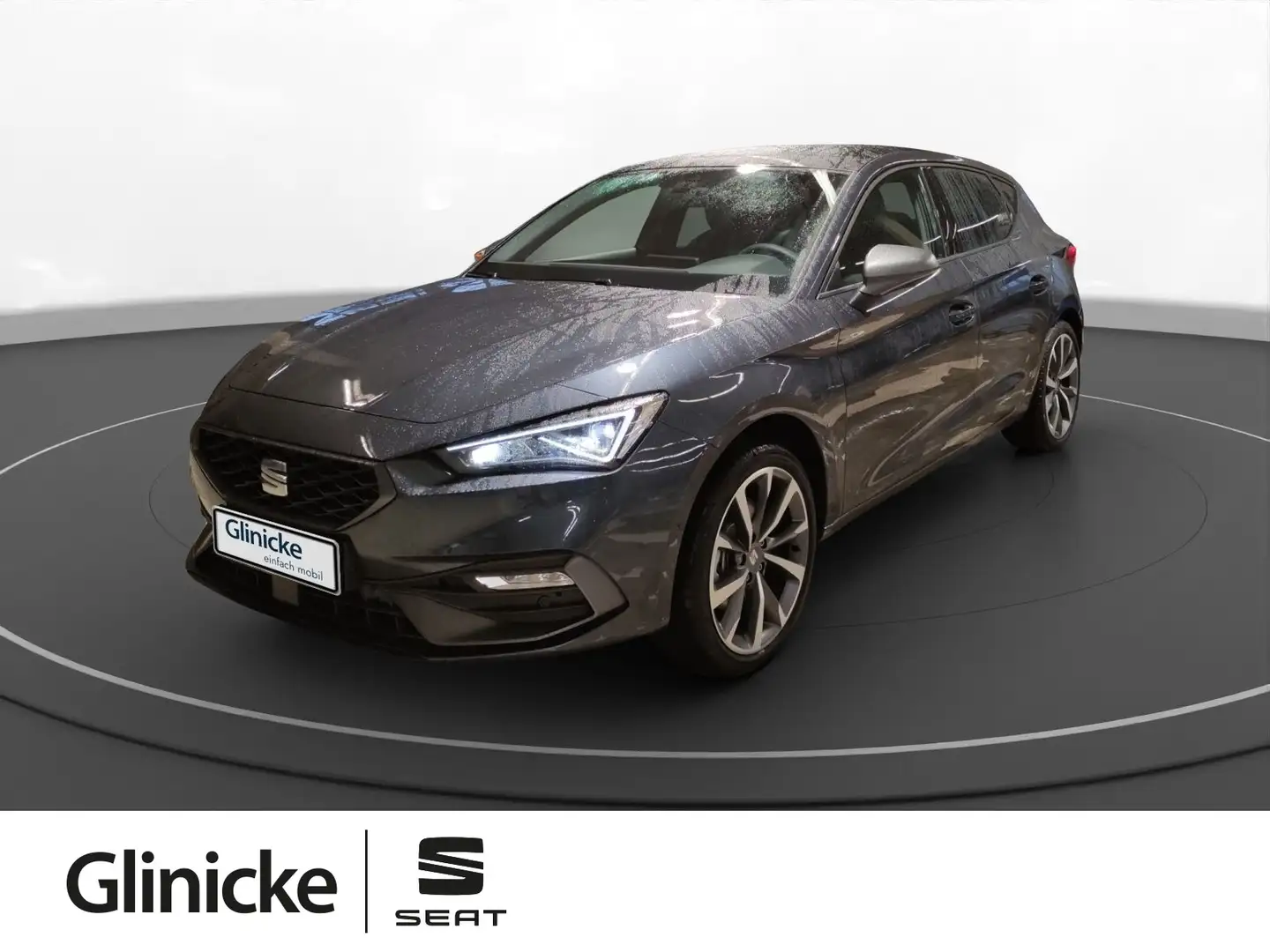 SEAT Leon 2.0 TDI DSG FR Navi LED Dynamic-Paket Grau - 1
