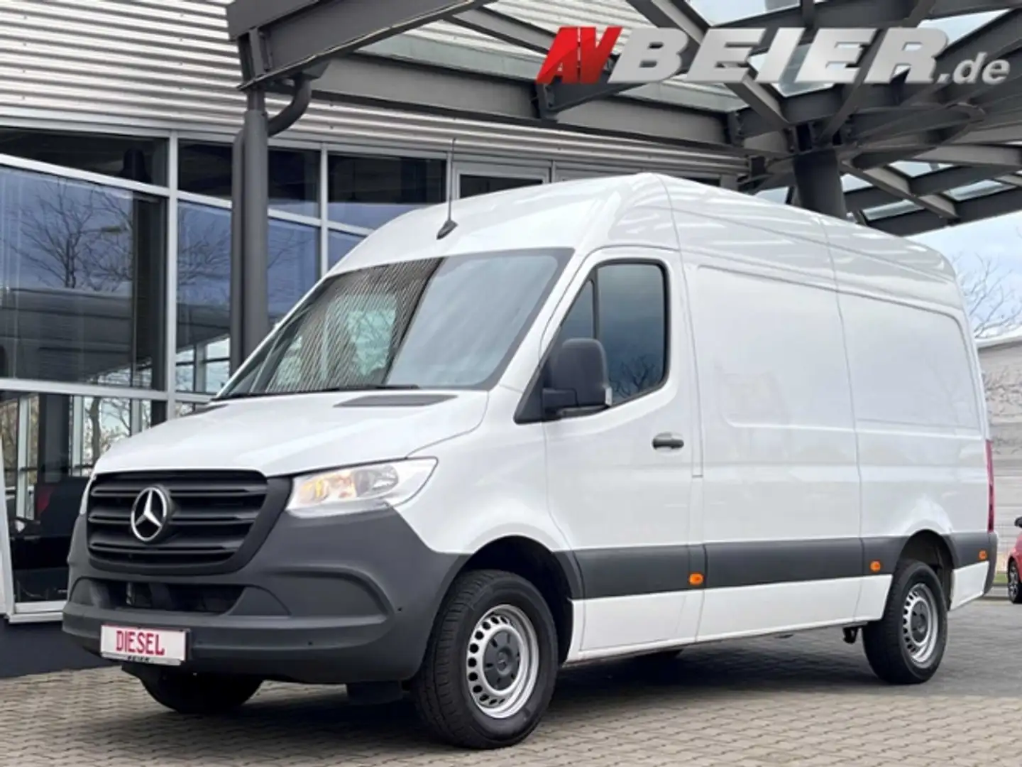 Mercedes-Benz Sprinter 317 L2H2 3665 mm Klima SHZ Kamera AHK 3,5*t 317/3 White - 1