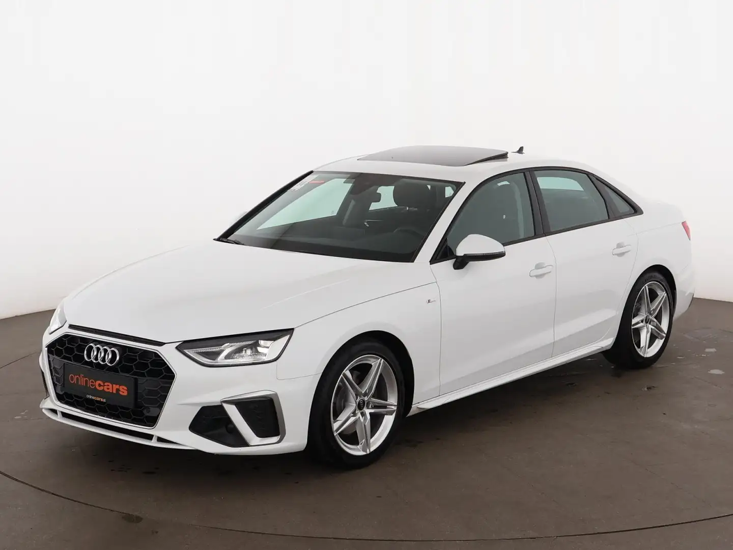 Audi A4 35 TDI S-Line Aut LED SKY NAVI R-CAM SITZHZG Weiß - 2