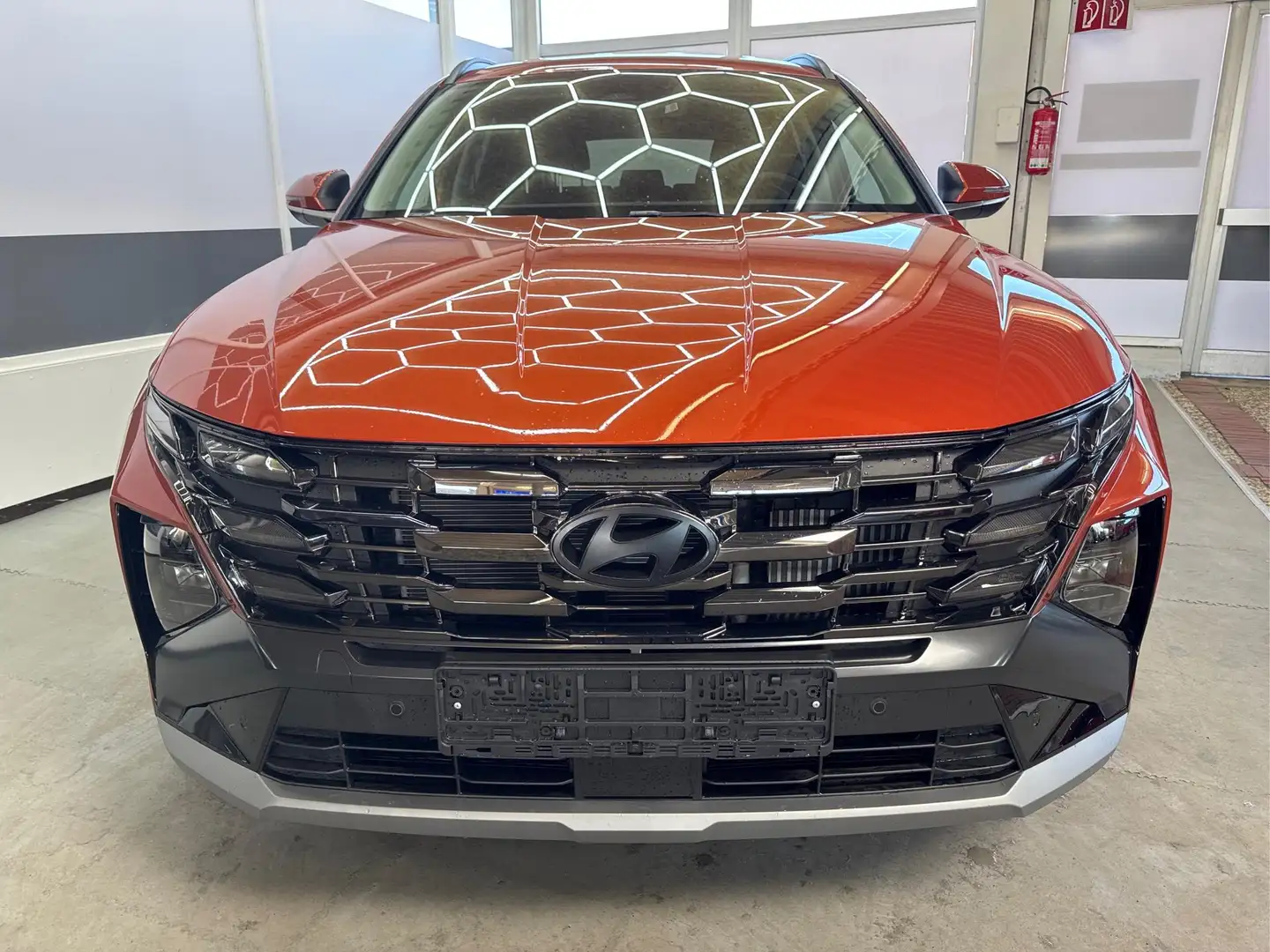 Hyundai TUCSON PREMIUM DCT ACC SHZ v+h El.Hekklappe E-Shift 1.... Orange - 2