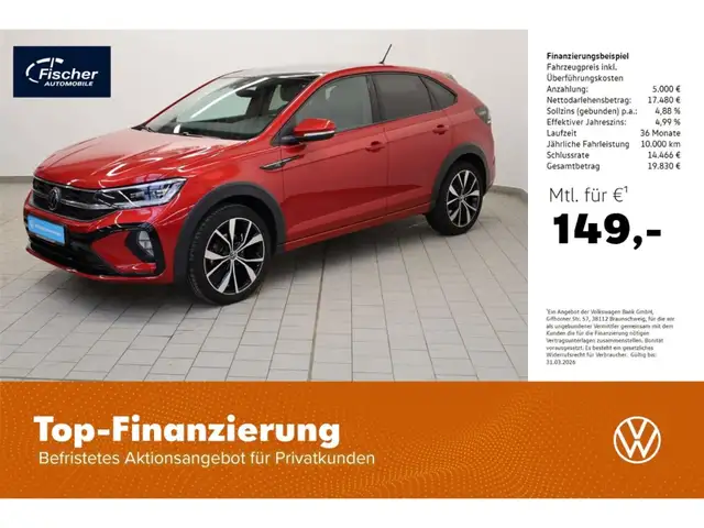 Volkswagen Taigo 1.0 TSI R-Line DSG Matrix/P-Dach/RFK/ACC