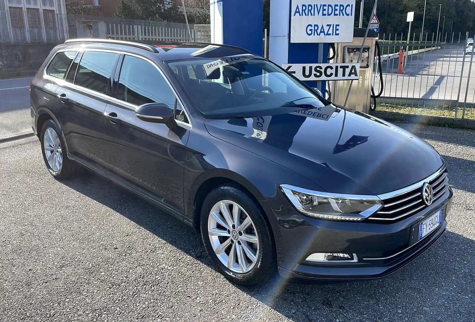Volkswagen Passat Variant Passat Variant 2.0 tdi Business 150cv Grigio - 2