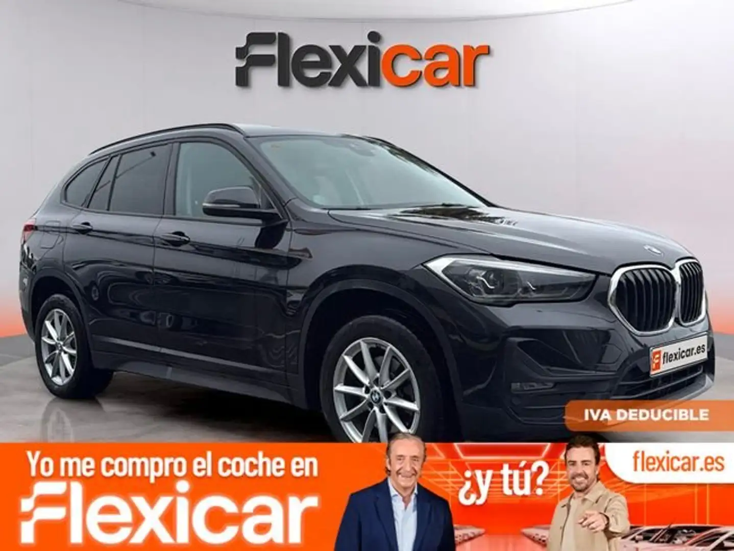 BMW X1 sDrive 18dA Negro - 1