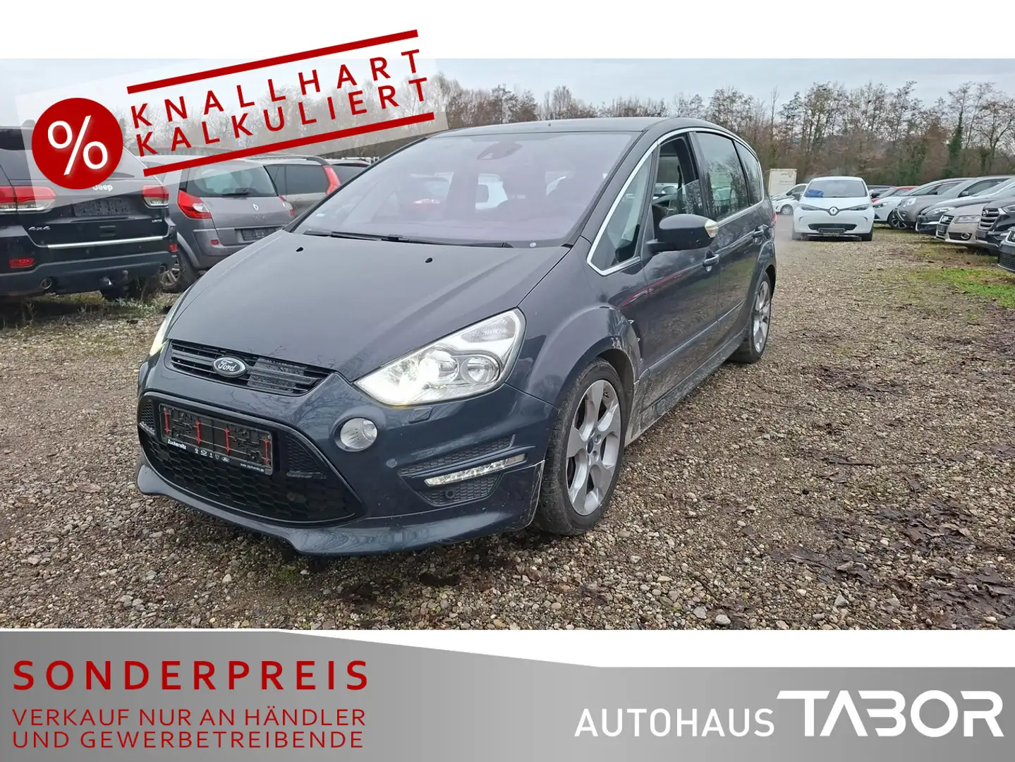 Ford S-Max 2.0 SCTi Titanium S Autom. LM ACC Navi RFK Bleu - 2