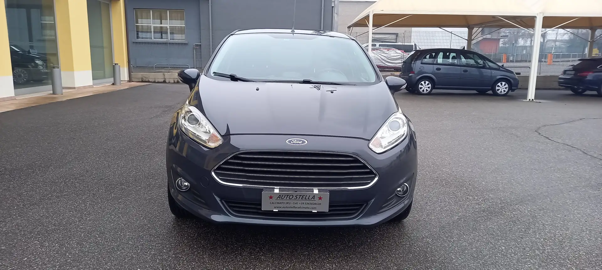 Ford Fiesta Benzina cc.1.000  5 Porte Mod. Titanium x Neopat. Grigio - 2