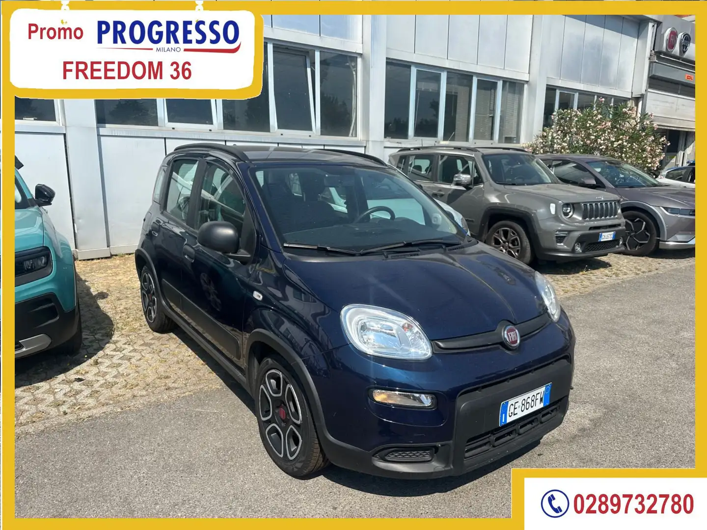 Fiat Panda 1.0 FireFly S&S Hybrid City Life Blu/Azzurro - 1
