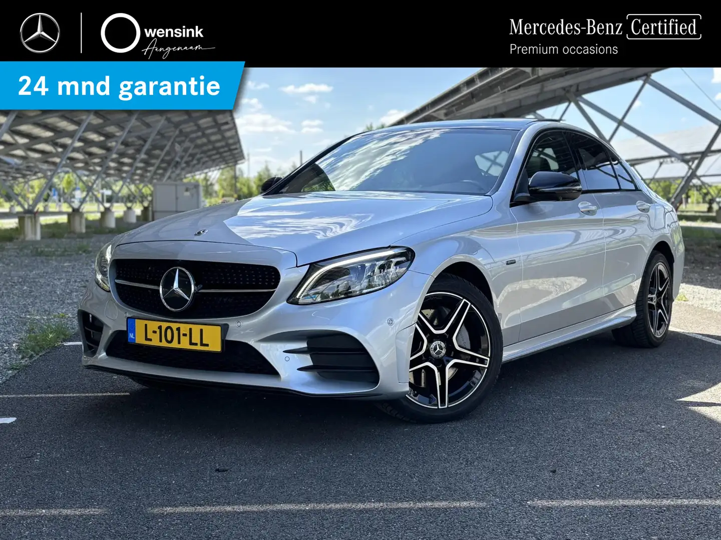 Mercedes-Benz C 300 e Business Solution AMG Limited | Night | Panorama Zilver - 1