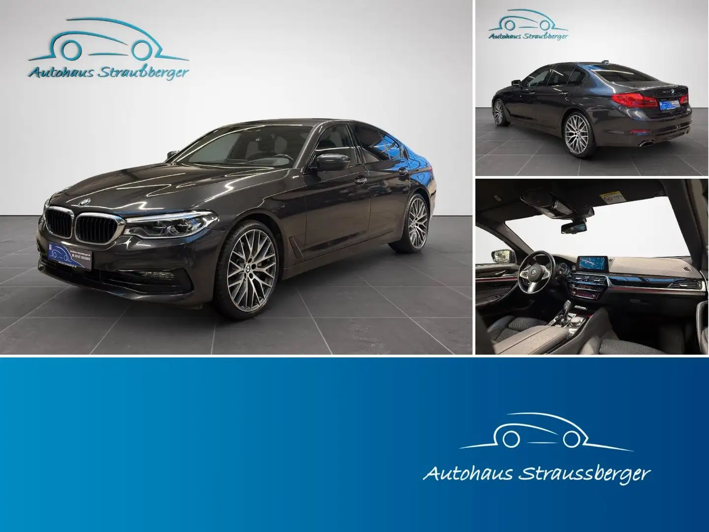 BMW 540 i Lim. xDrive Sport Line DA+ HuD 360° StandH. Grau - 1